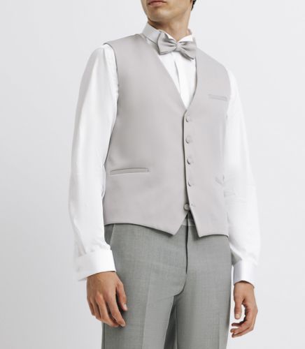 IZAC - Gilet de costume gris clair - IZAC - Modalova