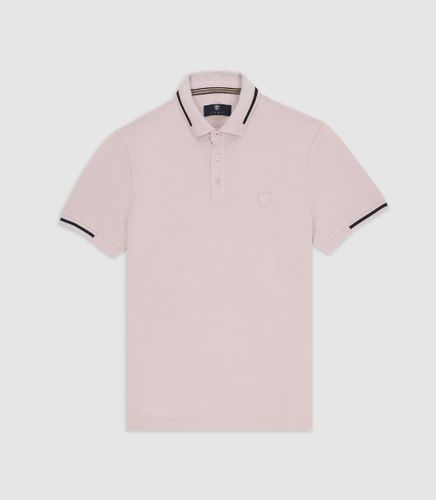 Polo col rayé manches courtes vieilli GREGORY XL - IZAC - Modalova