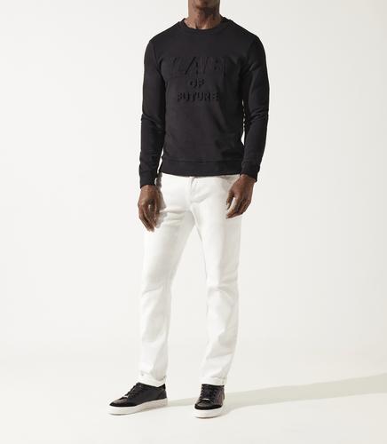 Sweat col rond fantaisie - IZAC - Modalova
