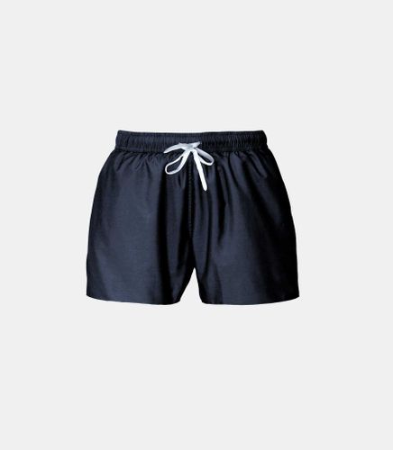 Maillot de bain uni marine ''Wallas'' - IZAC - Modalova