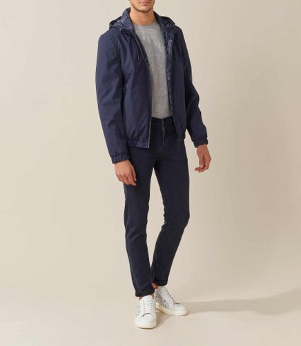 Blouson léger réversible marine ''Ken'' - IZAC - Modalova