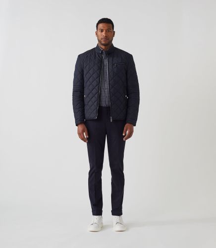 Blouson surchemise matelassé marine ''Felix'' - IZAC - Modalova