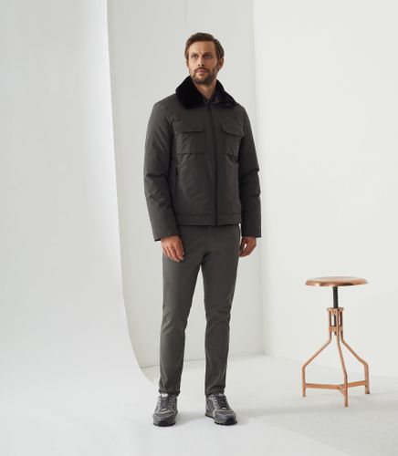Blouson matelassé style Urban kaki ''Fernand'' - IZAC - Modalova