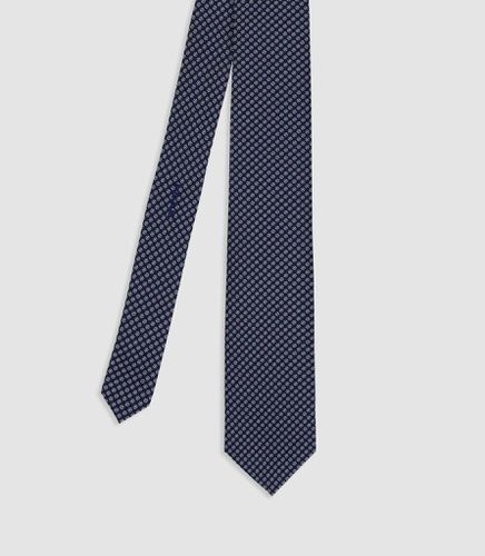 Cravate à motifs marine TU - Izac - IZAC - Modalova