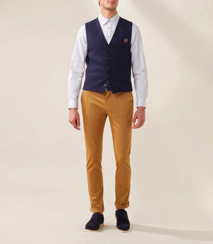 Gilet casual marine ''lemirage'' - IZAC - Modalova
