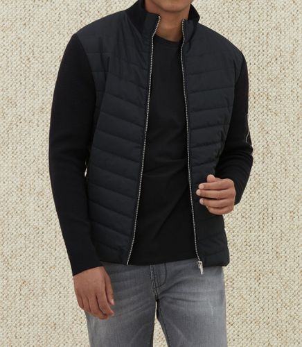 Sweat zippé col montant ''SWlionel'' - IZAC - Modalova