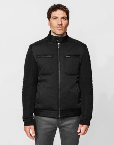 IZAC - Blouson biker noir - Izac - Modalova