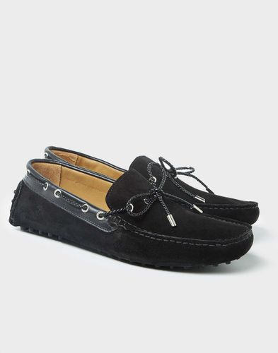 IZAC - Mocassins en cuir noir - Izac - Modalova