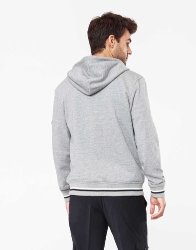 Sweat pull zippé capuche - Izac - Modalova