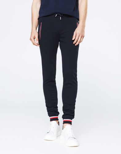 IZAC - Pantalon jogging bleu marine - Izac - Modalova