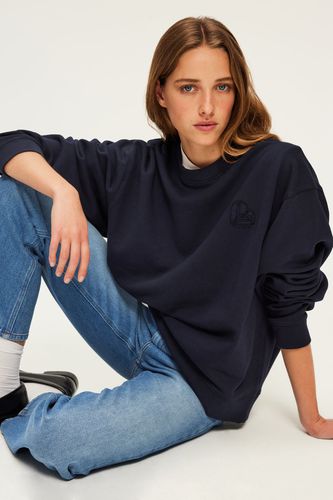 Sweatshirt en coton - ABIGAELLE - Couleur : - Taille : T1 - Pablo - Modalova