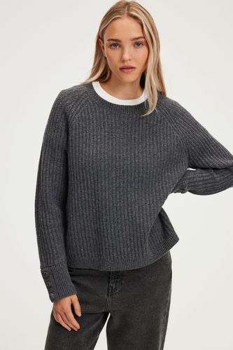 Pull à côtes en laine - JOLYANNE - Couleur : / moyen - Taille : T1 - Pablo - Modalova