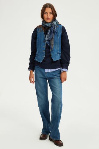 Gilet sans manches en denim - BELLAMY - Couleur : / - Taille : 34 - Pablo - Modalova