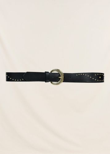 Ceinture boucle fantaisie noire - La Fée Maraboutée - Modalova