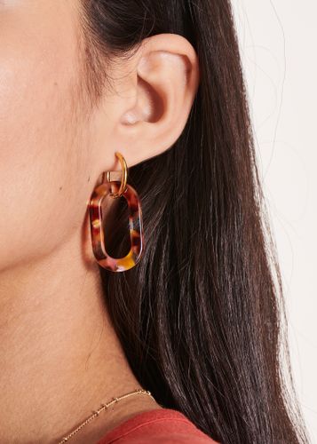 Boucles d'oreilles en résine - La Fée Maraboutée - Modalova