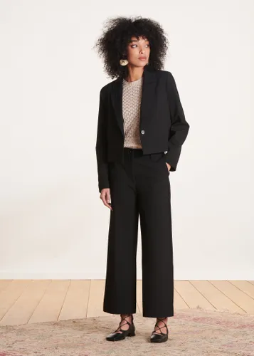 Pantalon droit noir 7/8ème - La Fée Maraboutée - Modalova