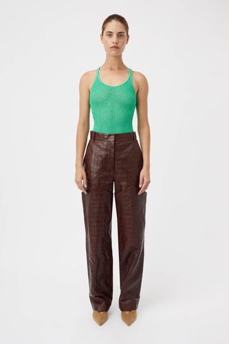 Wren Croc Leather Pant - CAMILLA AND MARC - Modalova