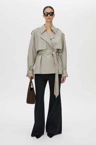 Burdock Check Trench Jacket - CAMILLA AND MARC - Modalova