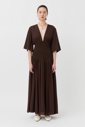 Castille Shirred Dress - / 6 - C & M CAMILLA AND MARC SALE - Modalova