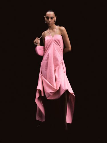 Succubus Dress in Hot Pink - Ninety Percent - Modalova