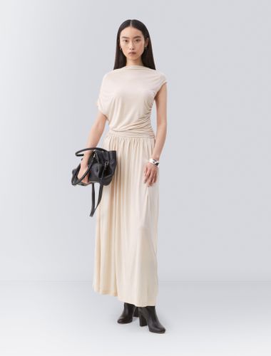 Priam Dress in Enoki Mushroom - Ninety Percent - Modalova