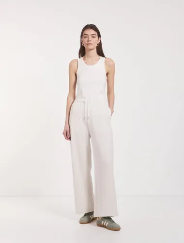 Signature Lounge Sweatpant in Oatmeal Marl - Tencel - Ninety Percent - Modalova