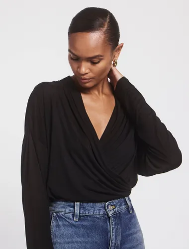 Calix Draped Top In - MicroModal - Ninety Percent - Modalova