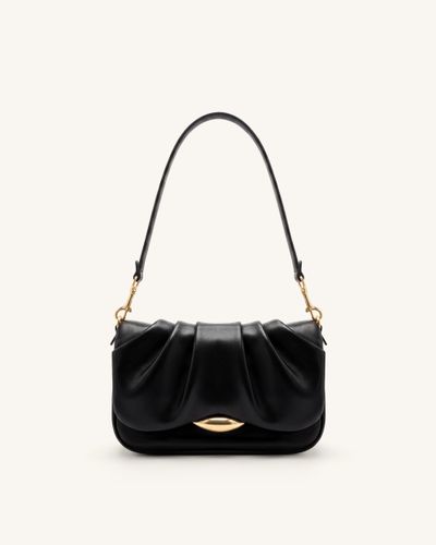 Sofia Sac à bandoulière froncé - Noir - JW PEI - Modalova
