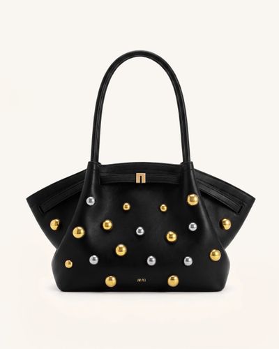 Hana Grand sac cabas à clous - Noir profond - JW PEI - Modalova