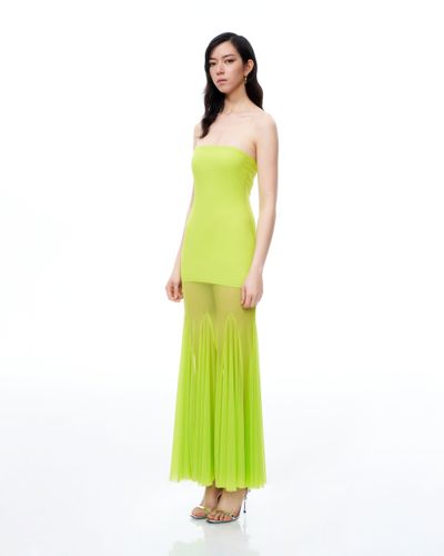 Robe en mesh Thalassa – Vert citron - JW PEI - Modalova