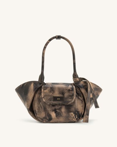 Sac à Épaule avec Poches Zoey - Marron - JW PEI - Modalova