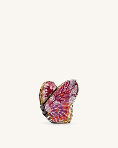 Pochette Papillon en Cristal Paisley - Multicolore - JW PEI - Modalova