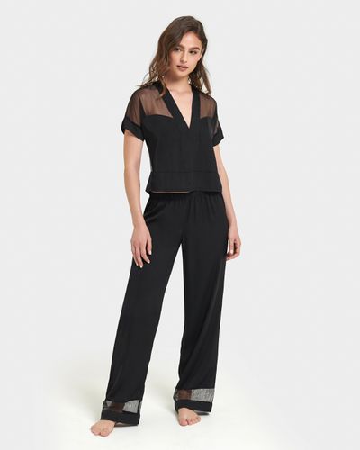 Richmond Long Pajama Set Black - Black / S - Bluebella - US - Modalova