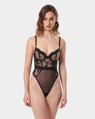 Cassandra Wired Body Black - Black / 30B - Bluebella - Modalova