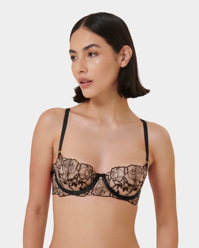 Rosalie Wired Bra Black/Sheer - Black / 30A - Bluebella - US - Modalova