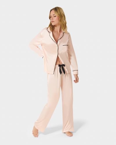 Claudia Shirt and Trouser Set - Pink / S - Bluebella - Modalova