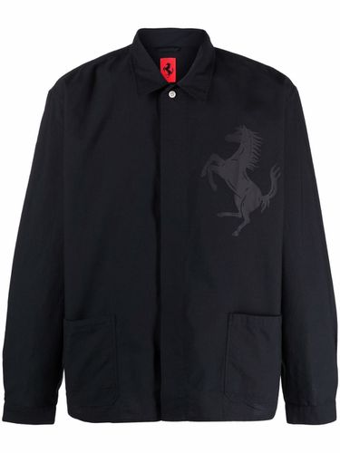 Prancing Horse Print Shirt - Ferrari - Modalova