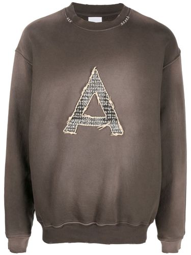 Sweatshirt With Letter Detail - Alchemist - Modalova