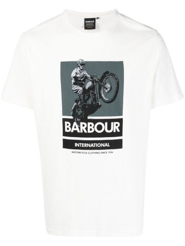 BARBOUR - T-shirt With Print - Barbour - Modalova