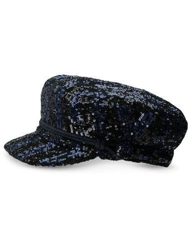 Abby Sequin Stripe Hat - Maison Michel - Modalova