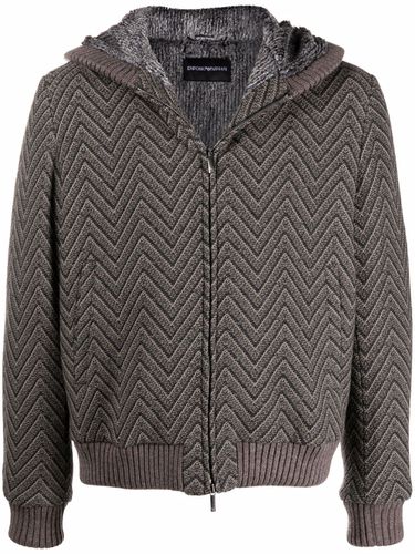 Wool Blouson Jacket - Emporio Armani - Modalova