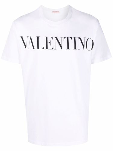 VALENTINO - Logo Cotton T-shirt - Valentino - Modalova
