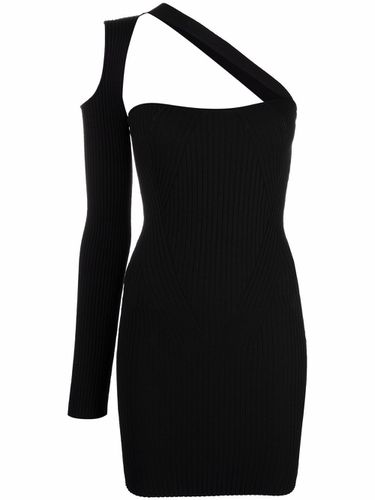 Knitted One Shoulder Short Dress - Andreadamo - Modalova