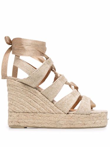 Balta Canvas Wedge Heel Sandals - Castaner since 1927 - Modalova