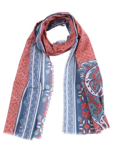PATCHOULI - Printed Cotton Stole - Patchouli - Modalova