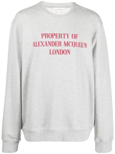 Logo Crewneck Sweatshirt - Alexander McQueen - Modalova