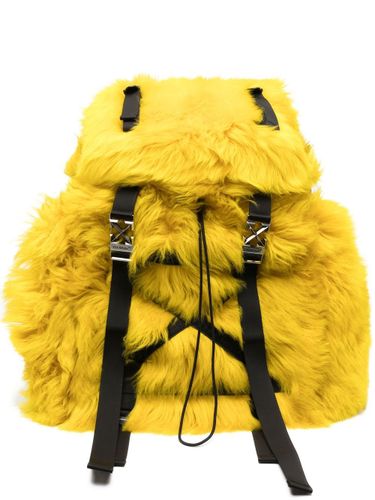 OFF-WHITE - Faux Fur Backpack - Off-White - Modalova