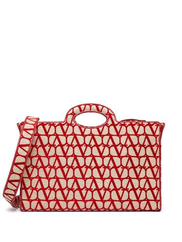 Le Troisieme In Toile Iconographe Tote Bag - Valentino Garavani - Modalova