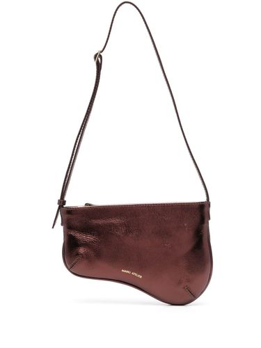 Mini Curve Bag Leather Shoulder Bag - Manu Atelier - Modalova