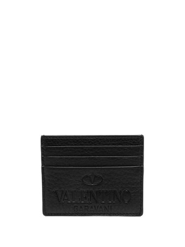 Identity Leather Card Case - Valentino Garavani - Modalova
